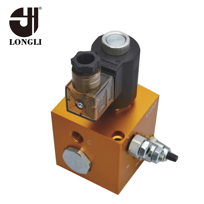 H100l Hydraulic Adjustable Flow Solenoid Manifold Block Buy Manifold