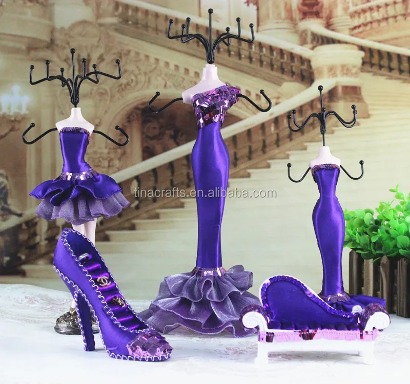 Custom Resin Mannequin Body Jewelry Holder Sets Figurines Jewellery
