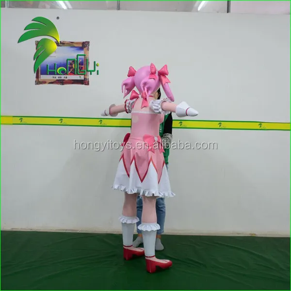 Hongyi Customized Pvc Inflatable Japanese Girl Toysgiant Inflatable