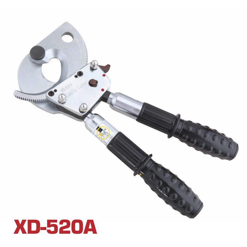 Xd130a Ratchet Type Cable Cutter Hand Power Cutter With Safety Lock