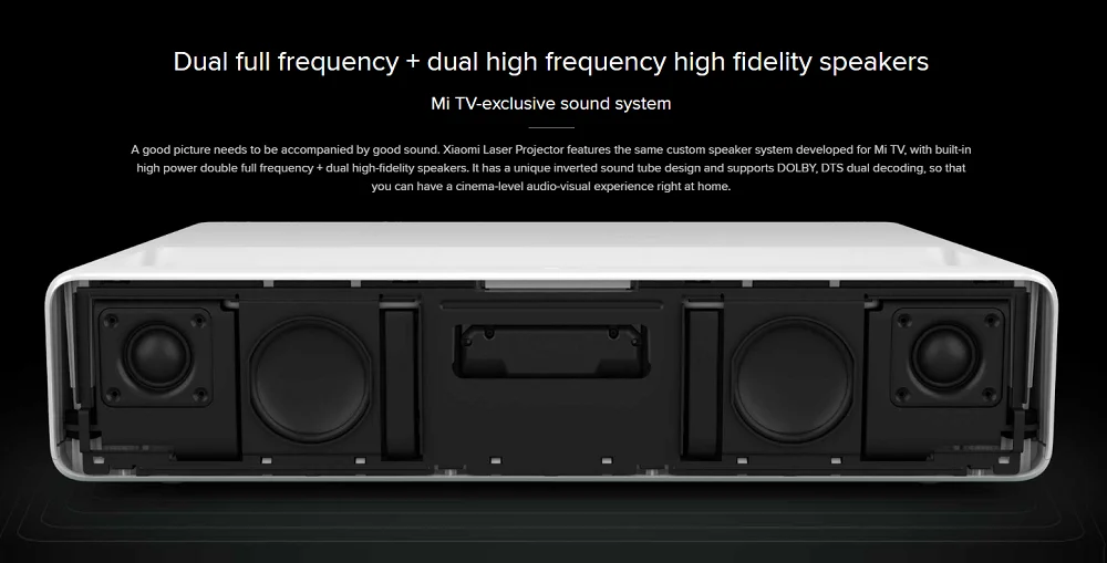 Xiaomi Mi Laser Projector 150'' Mijia Smart Home Cinema Projector 5cm