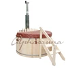 Quality fired hot tub internal 1800*1000MM for 3-4 Person Red Cedar For Export
