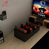 2019 Lechuagn 7D Interactive Cinema Theater Motion Chair Seats Real Effects Roller Coaster