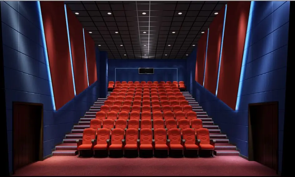 Auditorium Sound Insulate Wall Panels High Density Fiberglass Cloth