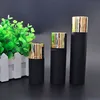 30ml matte black airless pump bottle for Moisturizing foundation