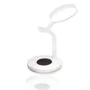 Home task light touch lamp with wireless charger and flexible led arm