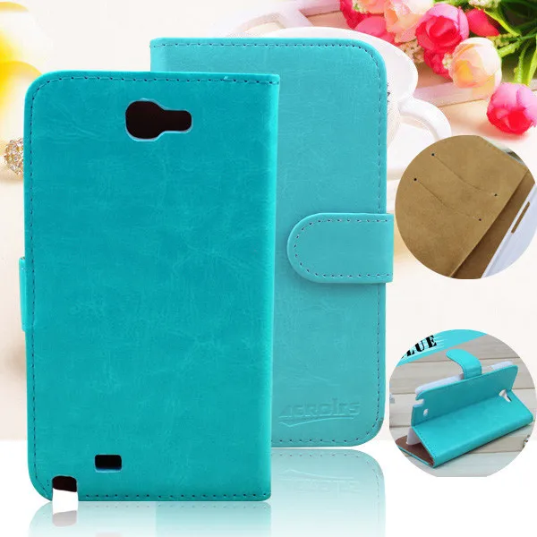 Slim Leather Flip Case For Nokia 301 Cell Phone Cover Mix Color Made In ...