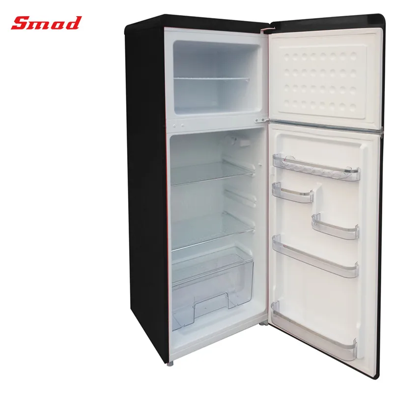 Smad 210l Cfc Free Popular Classical Vintage Refrigerator For Home Use