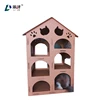 Funny toys corrugated cardboard scratching posts cat tower cat tree