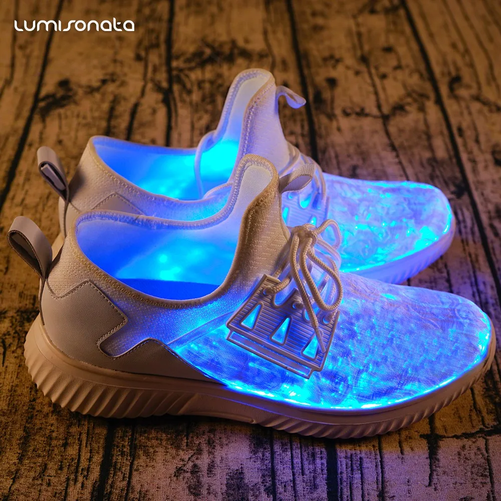 luminous fiber sneakers