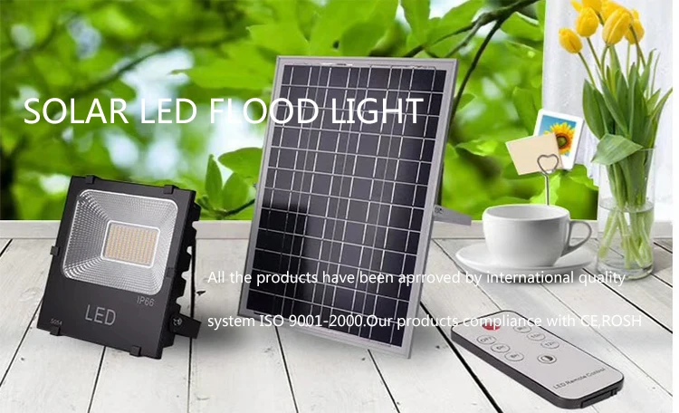 10w LED solar flood light backlit high lumen flood light