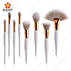 Wholesale Private Label Cosmetics tools 9Pcs Wooden Handle makeup Brush Set