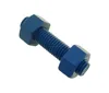 High strength sus304 / sus316 Stainless Steel teflon / ptfe / nickel polishing / phosphated stud bolt with hex nut