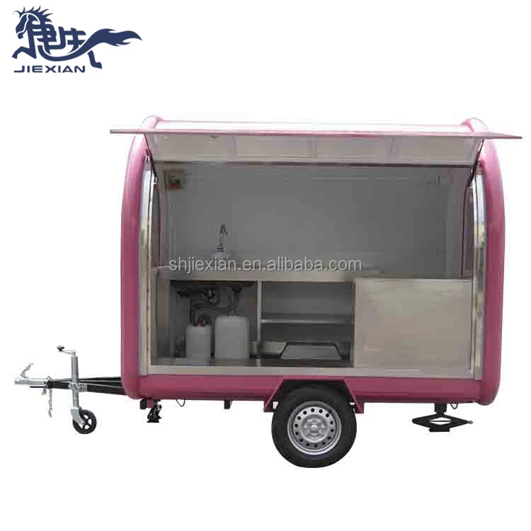 Jxfr250w Mobile Used Food Catering Trailers/fast Food Concession Trailer/towable Food Trailers