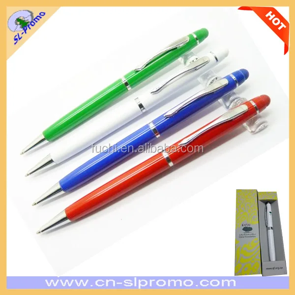Product: Novelty Advertising Cheap Promotional 2 In 1 Screen Touch Pen
Of Metal Stylus Pen