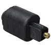 Optical 3.5mm Female Mini Jack Plug To Digital Toslink M Audio Adapter