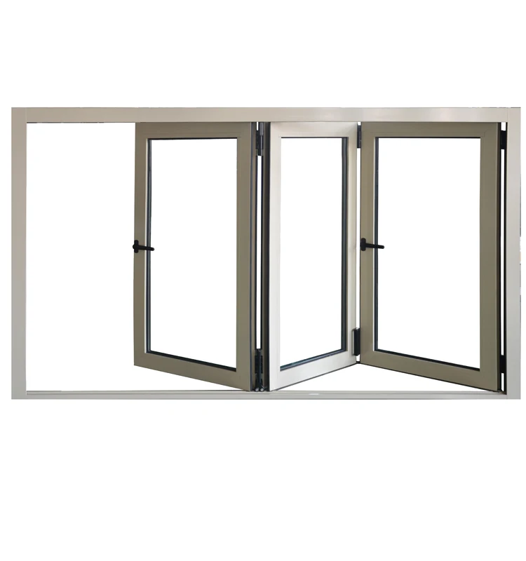 YY highend  AS2047 bifolding windows thermal break aluminum double Glazing folding door/bifolding door German hardware