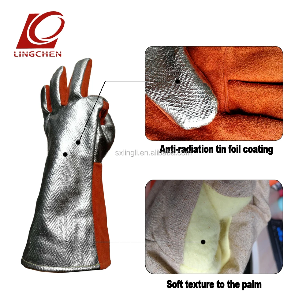 Prevent Radiation Snakes Animals Antibite Cowhide Leather Welding