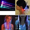 Flash Glow LED Braid Hairpin Novelty Decoration Party Hair Extension