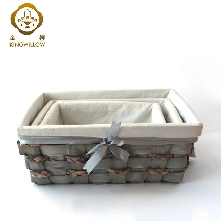 Wholesale Cheap Wood Chip Storage Bsaket Of Set Of 3 For Sundrises Buy Cheap Wood Chip Storage