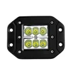 Truck offroad 3" square 24v 12volt 18w led work light flush mounted fog light