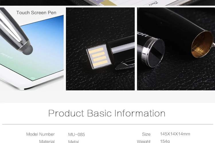 Custom gifts metal Pen Shape memory flash usb 3.0 thumb drive 32gb 64gb 128gb with logo - ANKUX.COM