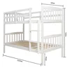 SG-LL01 hot sale modernsolid pine wood separable bunk bed