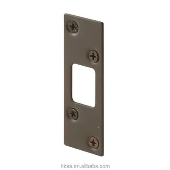 steel entry door strike plate