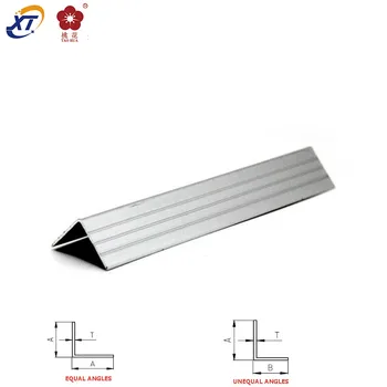 Aluminum angle edge trim