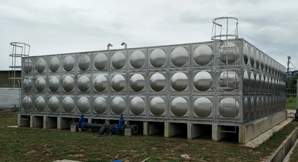 Large 300000 Liter Stainless Steel 304/316 Water Storage Tank For The