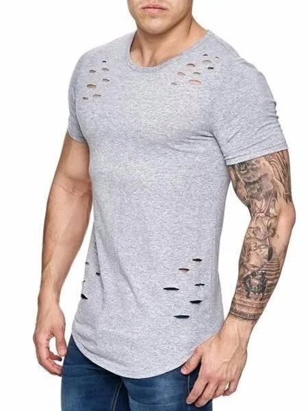 plain distressed t shirts