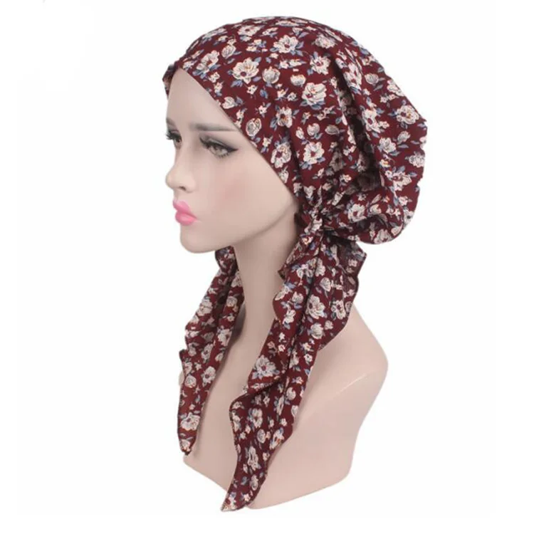 Fashion Pattern Ladies Muslim Womenturban Bandanas Buy Muslim Turban