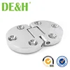 180 degree Concealed drop flap table hinge round hinge