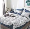 100% Cotton Pigment Printed Kids Bedding Set Glass and Mustache Pattern bed linen bedding set