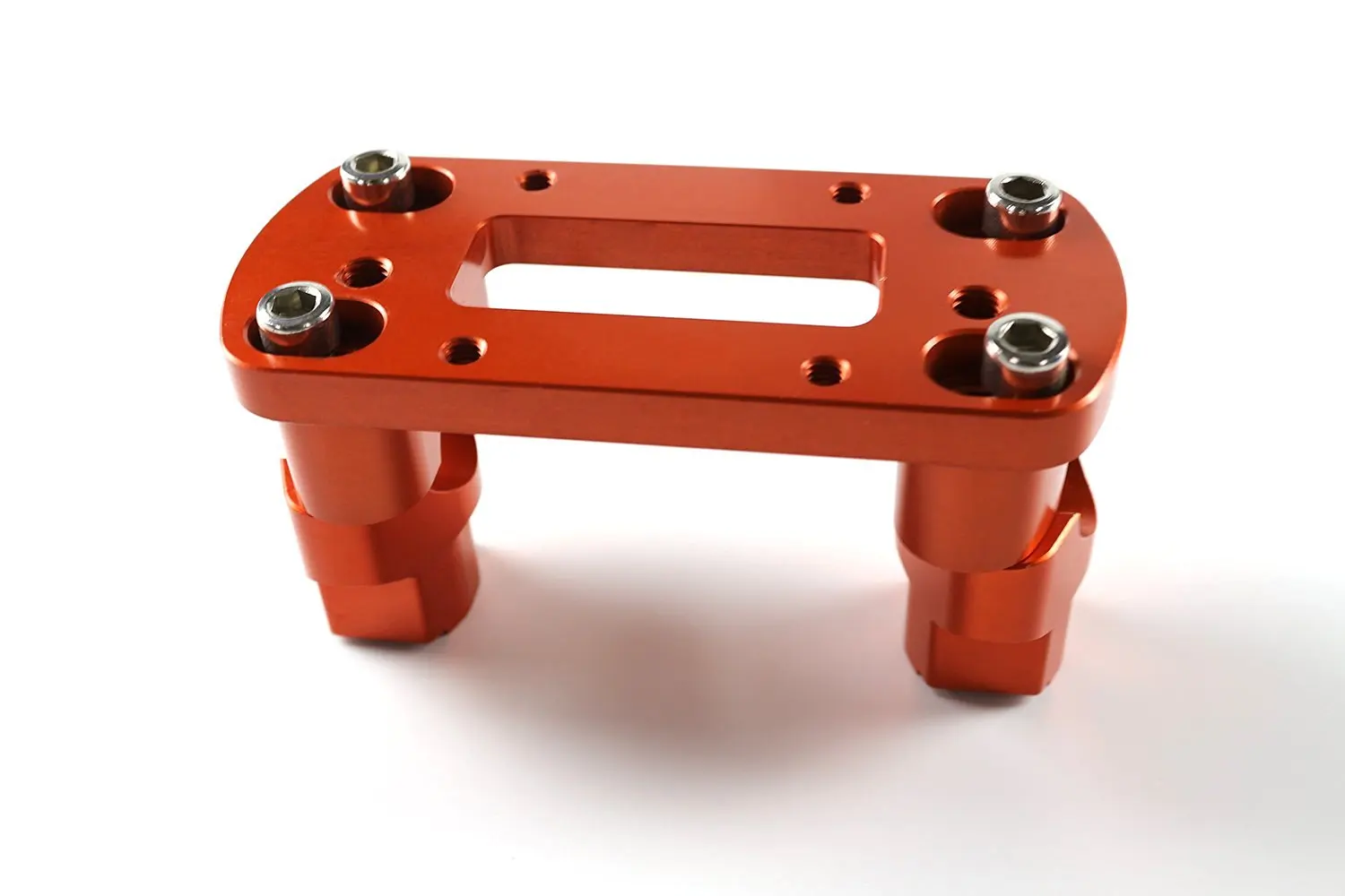 Buy Aluminum Billet HandleBar Risers Bar Mount Clamp For KTM 28MM 125