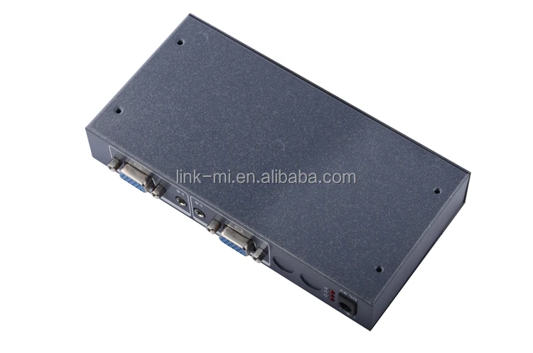 LINK-MI LM-108T high quality HD Audio Video VGA Splitter Extender 1x8 Via UTP Cable 1 in 8 out