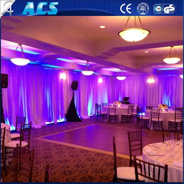 Adjustable Event Backdrop Stand Pipe And Drape Base Plates For