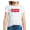 Children Girls Summer Clothes Letter Printed T shirt Short Sleeve Kid White T shirt
