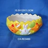 QiHe industry easter hanging crafts handicraft figurine ceramic factory