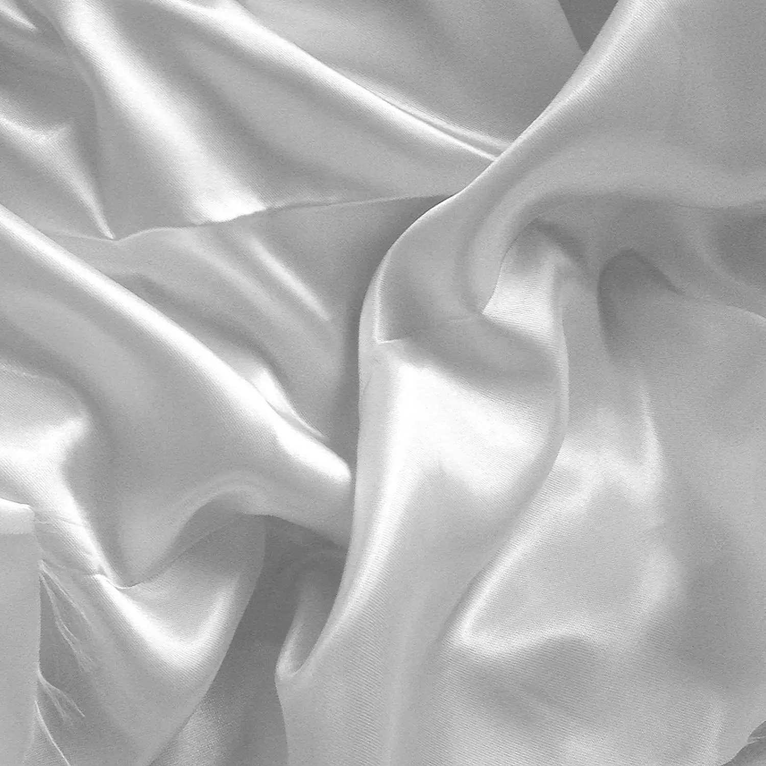 White satin. Silver Satin Cloth. White Black Satin Cloth. Shine Silk Cloth.