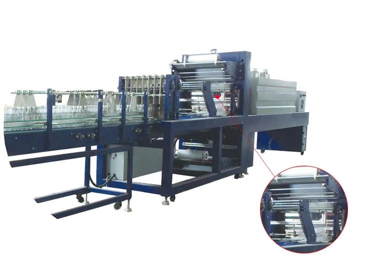 High speed cheap fully automatic shrinking wrapping machine