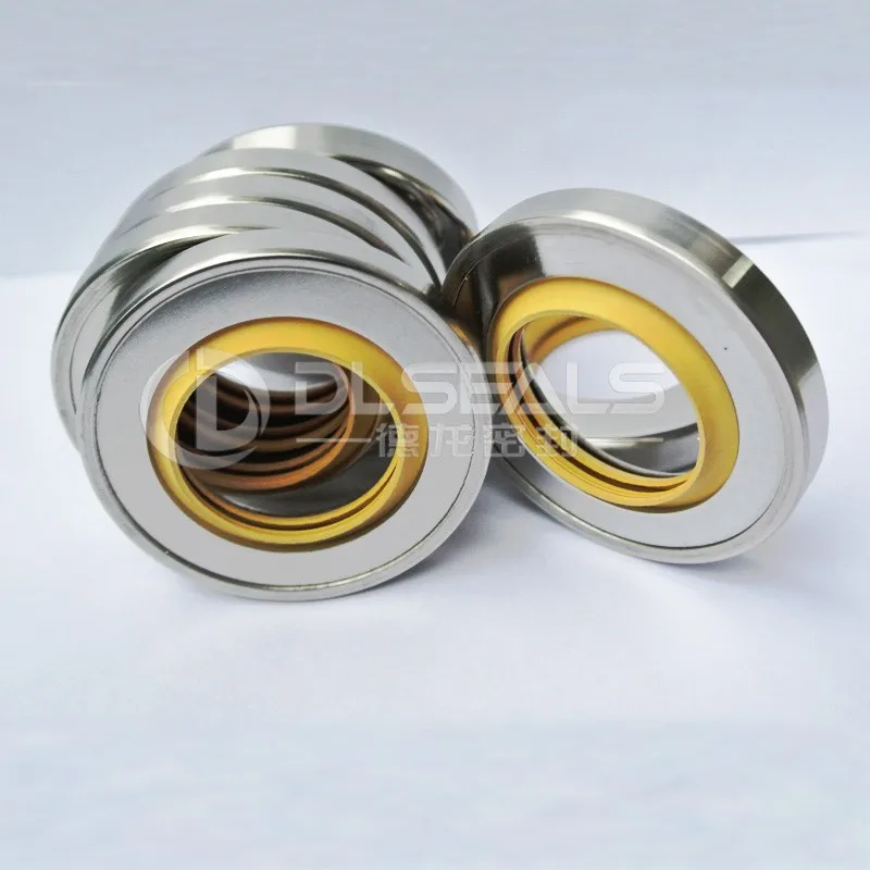 Joint Spi / Bague à Lèvre Double 35x56x12 En NBR Nitrile Pour Arbre Tournant - Résistance -30°C à +70°C