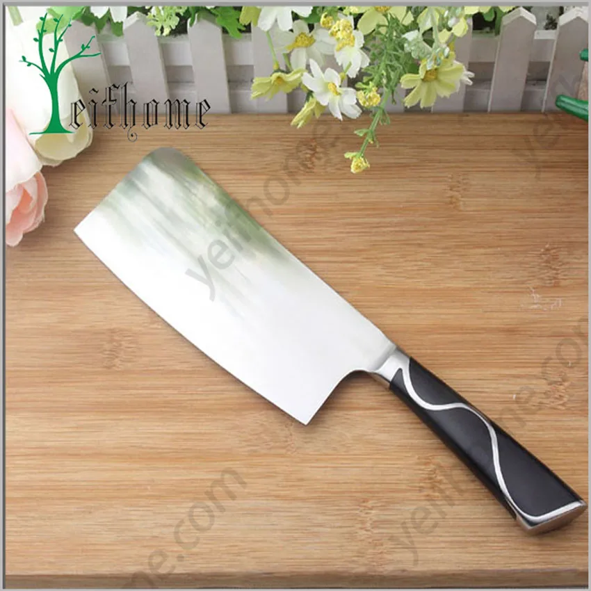 Beautiful tungsten kitchen knife cleaver knife