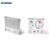 Novelty Desktop Plastic Calendar with Pregnancy Due Date Calculator Wheel/ BMI Calculator Wheel with Detachable Base