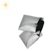 Custom silver Metallic Foil bubble mailer Gift Bags Padded Bubble Envelope bag