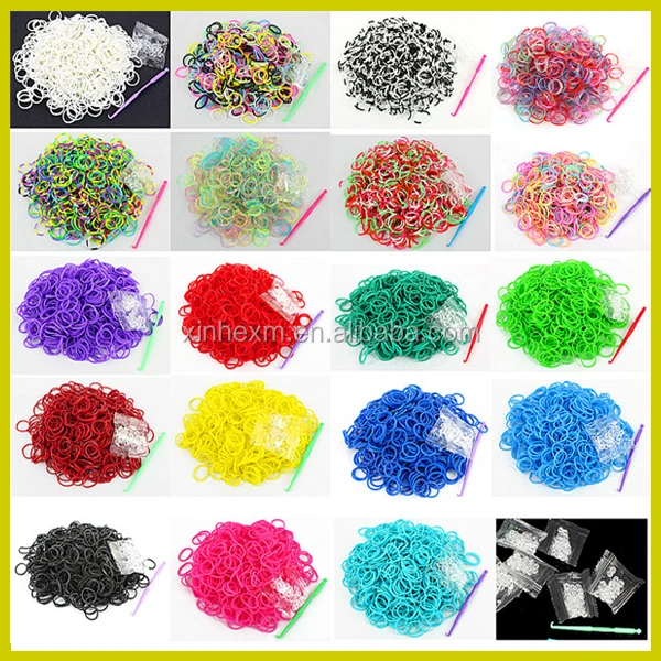 Colorful Crazy Loom Rubber Bands Buy Fun Loom Rubber Band,Fun Loom