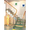 stairs design indoor anti-slip steel steps for stairs