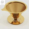 Hand Drip Brewing Methods stainless steel coffee drip cone dripper