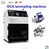 Desktop Non-Bubble Laminating Machine full set with Vacuum Pump and Air Compressor,oca lcd laminator machine