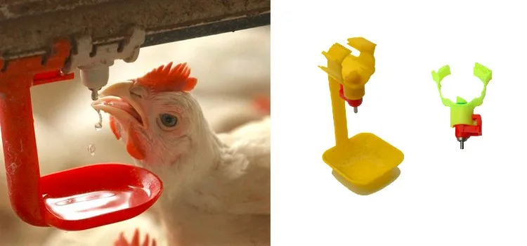10PCS Poultry Drinking Nipples Chicken Hen Auto Water Screw In Style Drinkers GA 